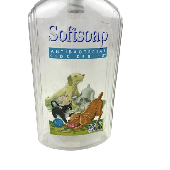 Vintage SoftSoap 3D Dogs Cats Pets Kids Series Soap Dispenser Empty Aquarium 7” - Picture 2 of 11